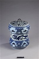 青花如意龍紋水指藏品圖，第2張